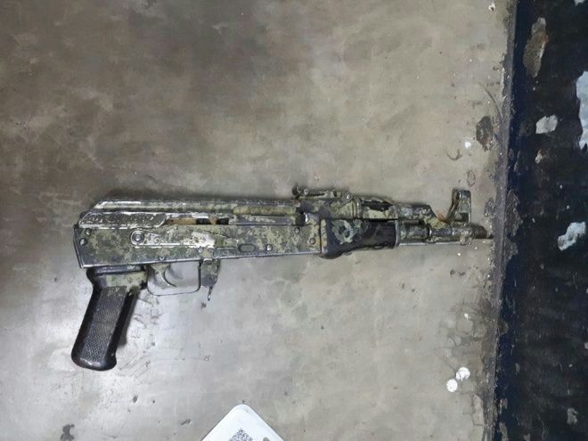 Fusil AK47 decomisado en Mazatlán, Sinaloa 
