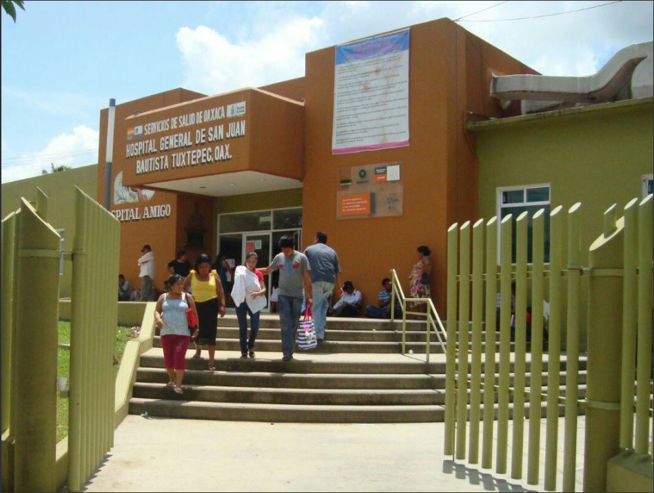 Hospital de Tuxtepec atencio a mujer embarazada