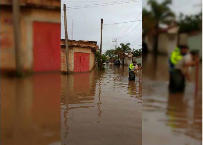 intensa lluvia afecta a varios municipios en jalisco