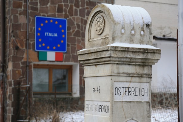 Frontera entre Italia y Austria (Getty Images)
