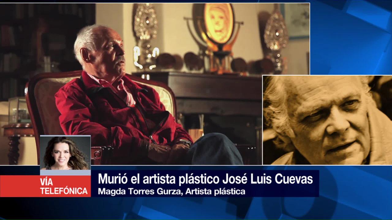 noticias, forotv, José Luis Cuevas, hombre, artistas, Magda Torres Gurza
