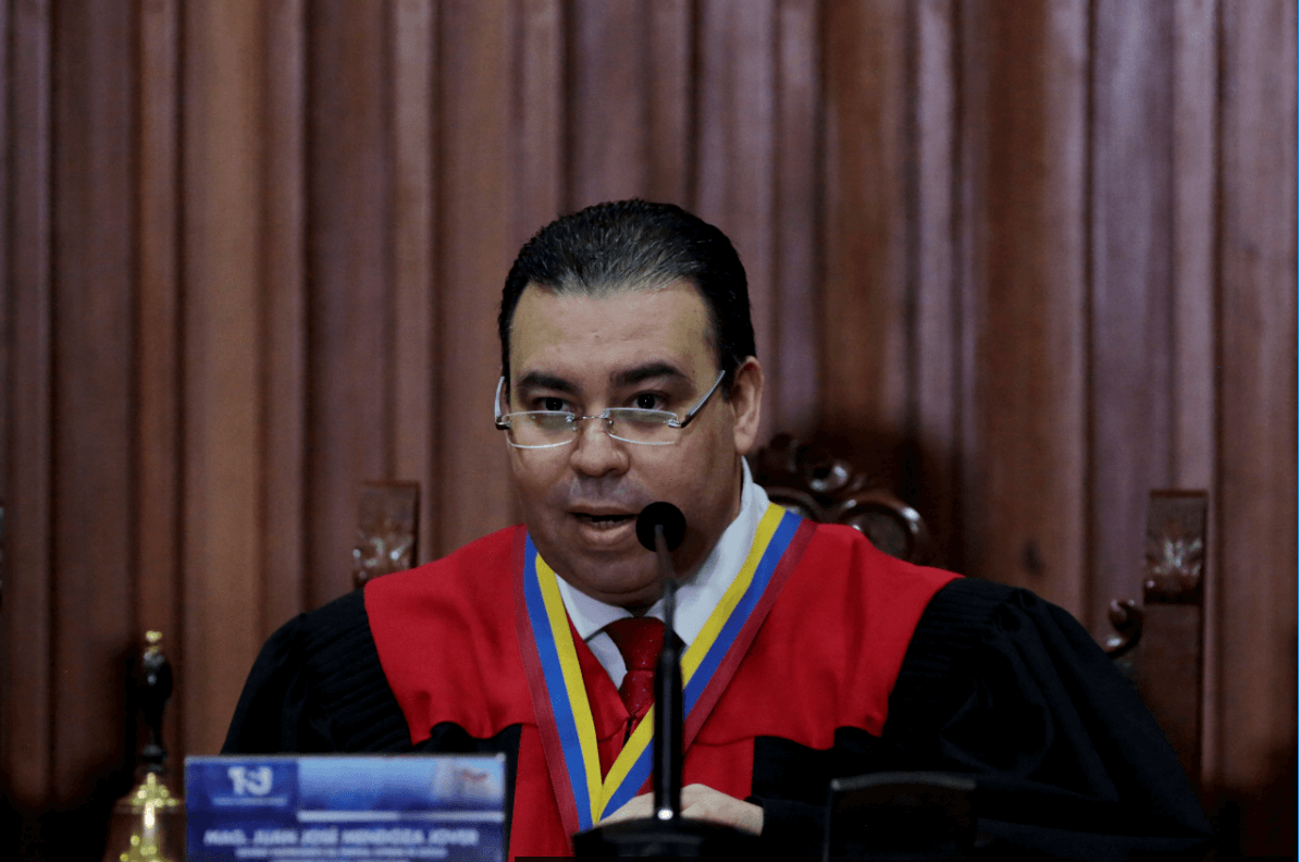 Juan José Mendoza, presidente de la Sala Constitucional
