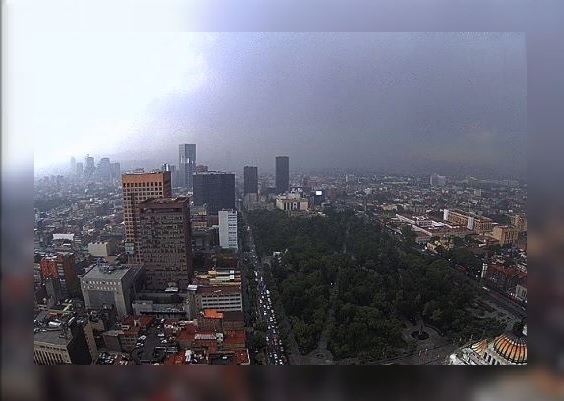 tormenta, lluvia,Ciudad de México, nublado, granizada