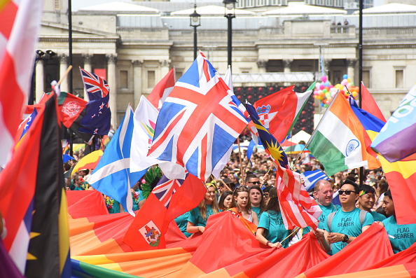 Marcha, Orgullo, Gay, Londres, Arcoiris, LGBT