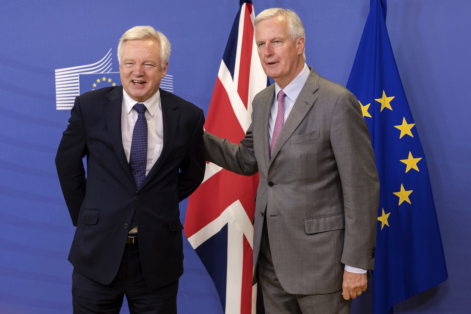 Los jefes negociadores del Brexit abordan su esencia