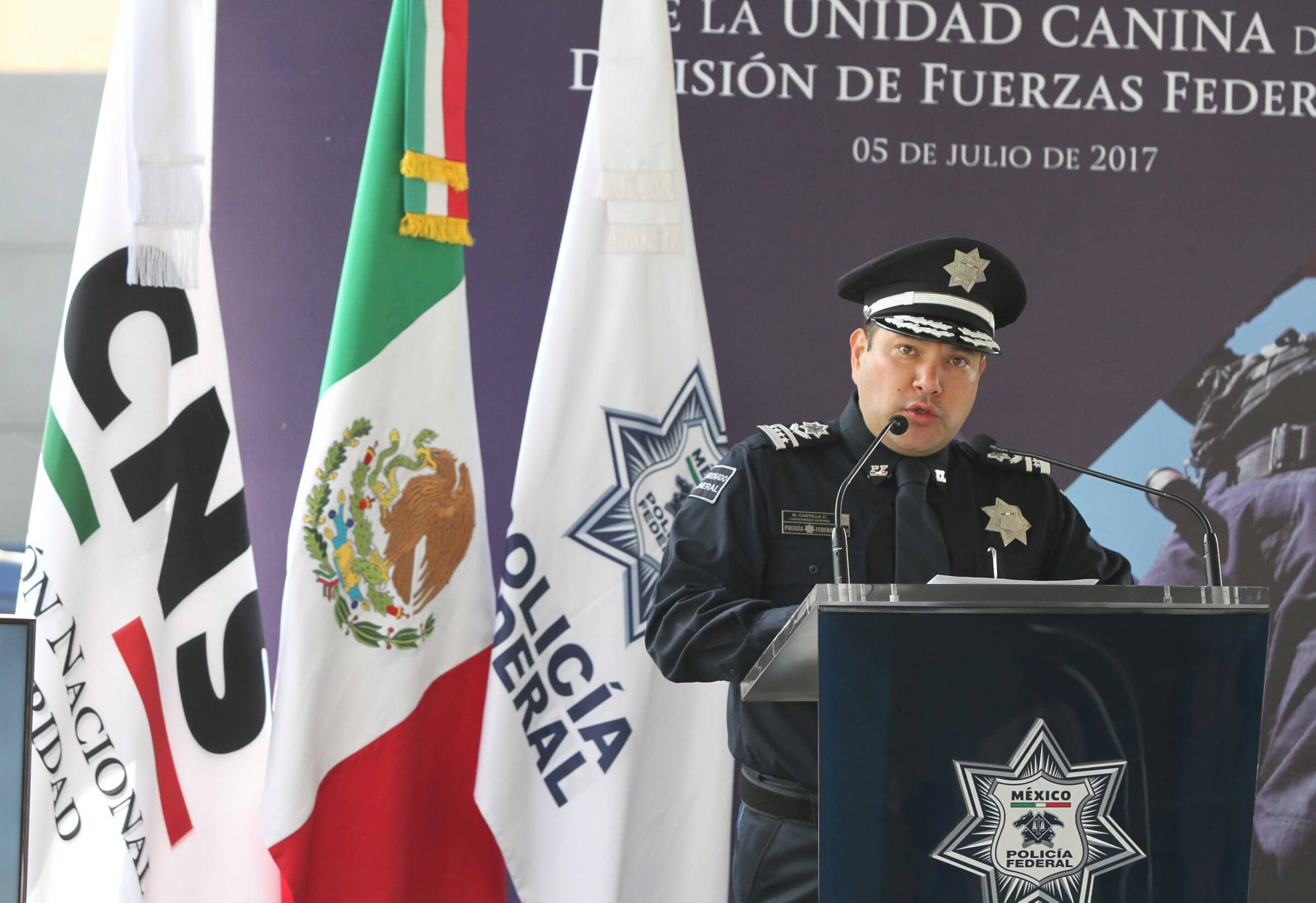 Manelich Castilla Craviotto, Comisionado, Policía Federal. Pf, Seguridad