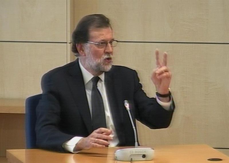 Mariano Rajoy comparece corrupción España Gurtel