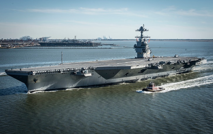 Buque, Marina, Flota, Estados Unidos, USS Gerald R Ford