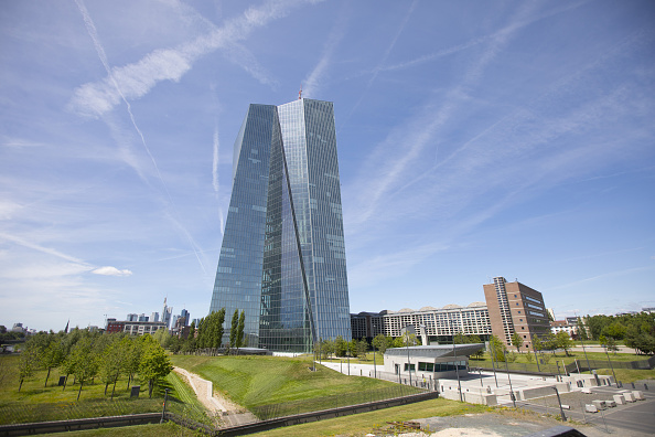 Oficinas de la sede central del BCE en Frankfurt