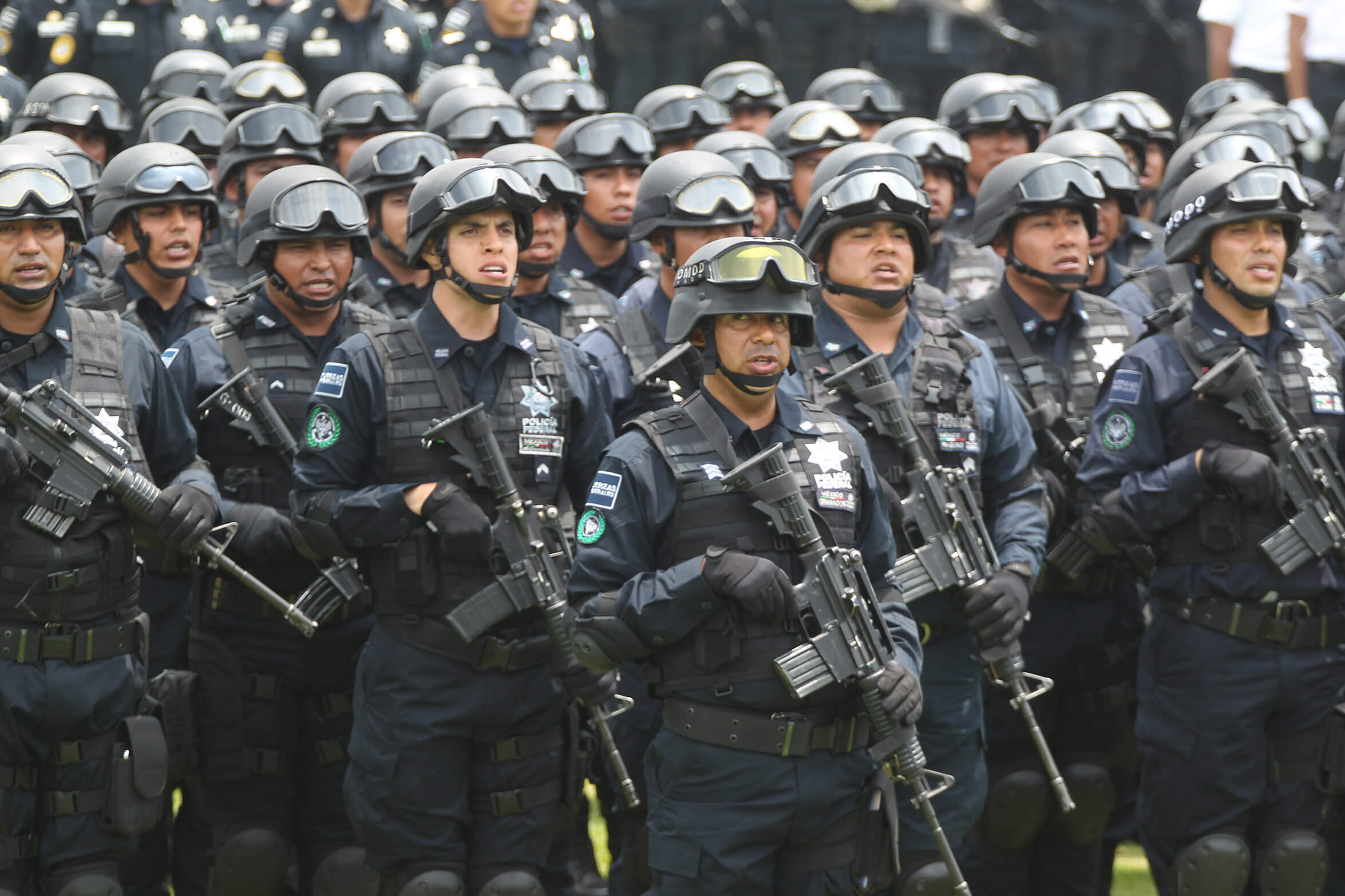 Llegan Elementos Policia Federal, Chihuahua Seguridad Operativos