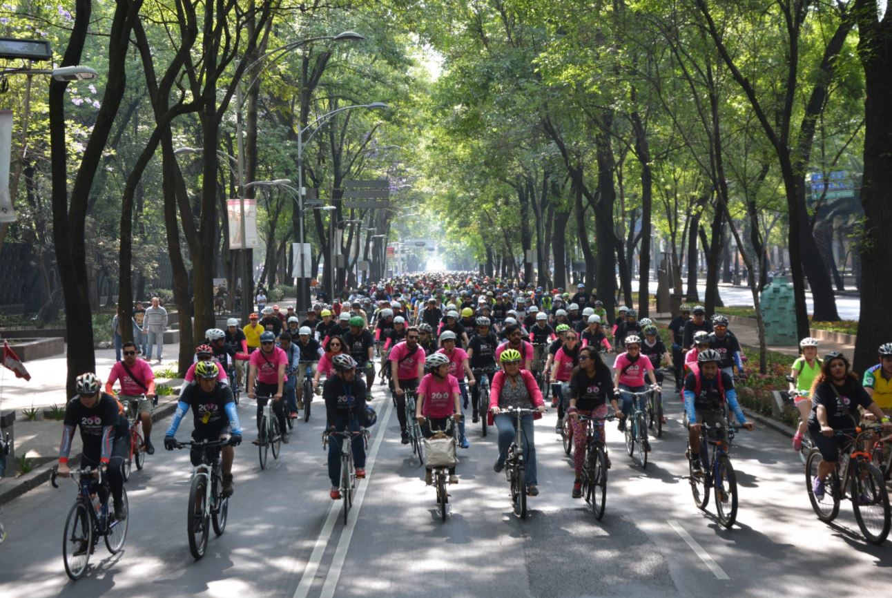 ecobici, muévete en bici, bicicleta, paseo dominical, ciudad de méxico