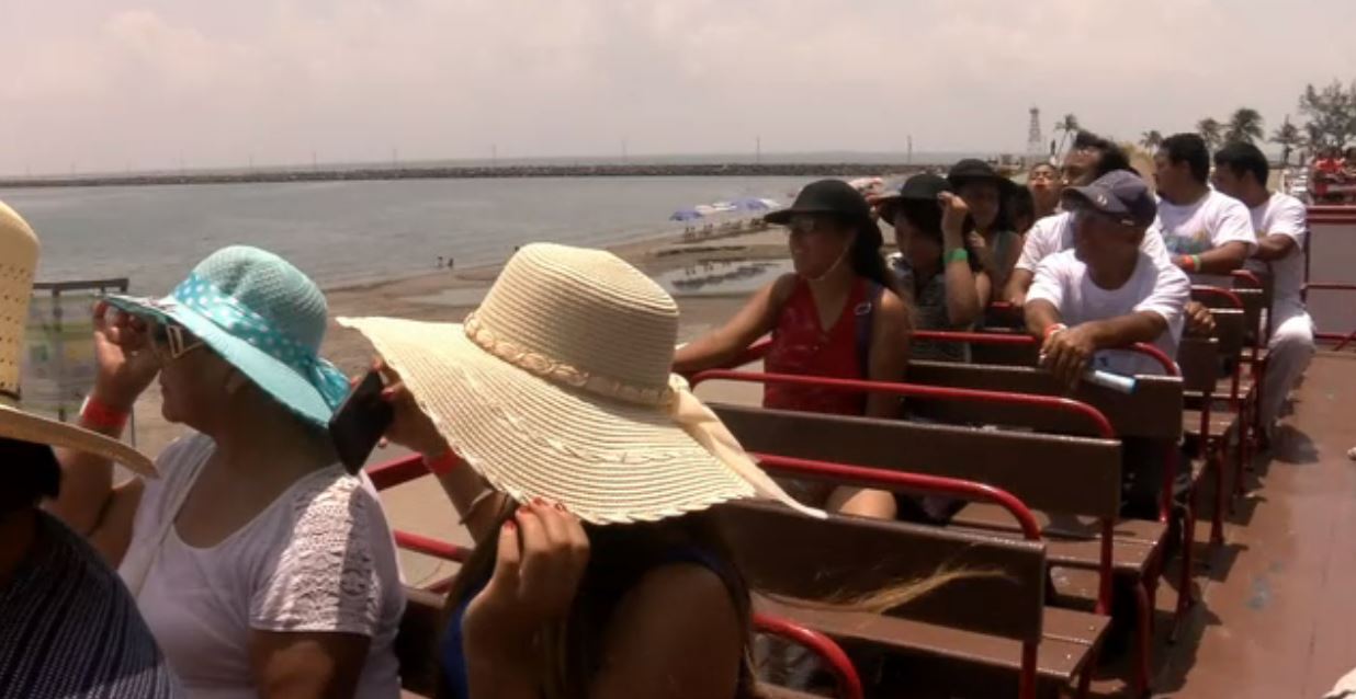 Registra Veracruz buena afluencia de turistas