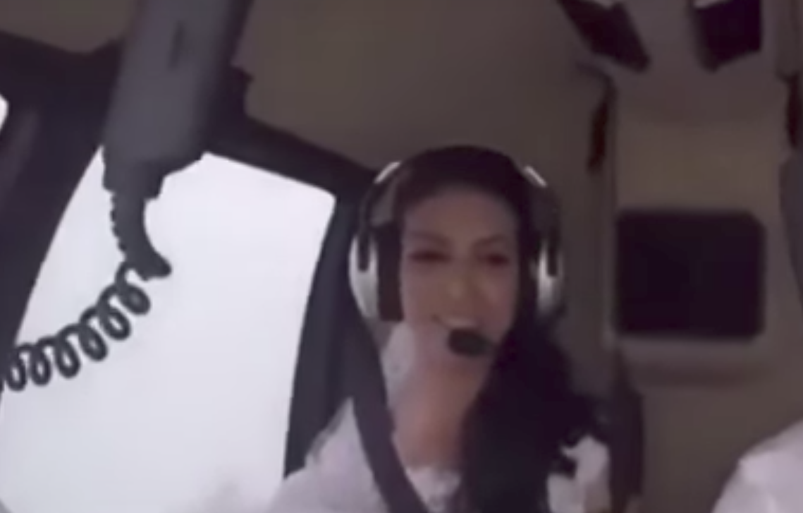 video helicóptero Brasil boda