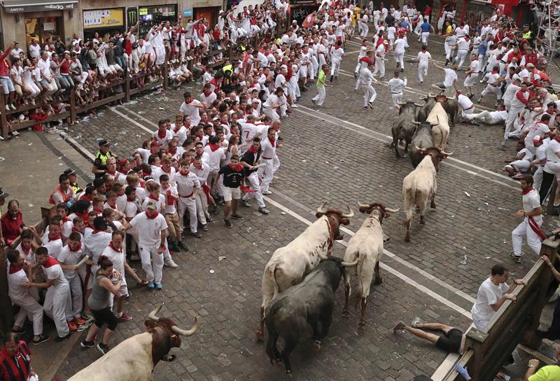 San Fermín, Pamplona, España, encierro, José Escolar, toros, tauromaquia