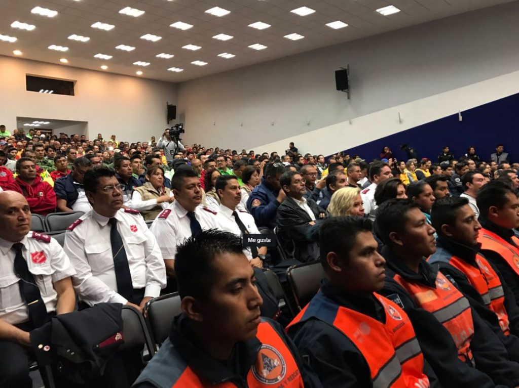 Cuerpos de emergencia homologan técnicas de rescate en la CDMX