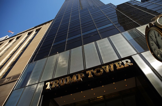 Fachada de la Torre Trump en New York, Estados Unidos (Getty Images)