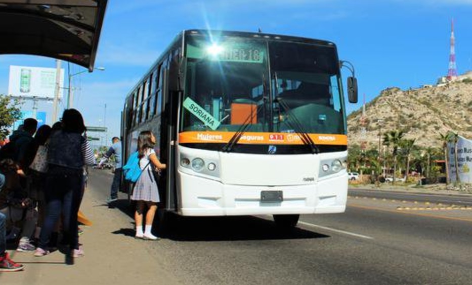 Aumentan tarifas del transporte publico en Sonora. (Twitter @UNE_TRANSPORTE Archivo)