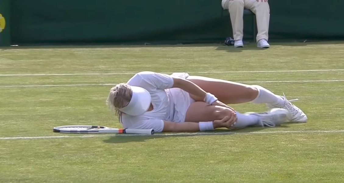 Bethanie Mattek-Sands, Sorana Cirstea, Wimbledon, lesión