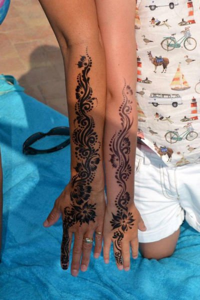 Tatuajes de Henna, Reacciones Alérgicas, Henna, Cicatrices, Ámpulas, PPD