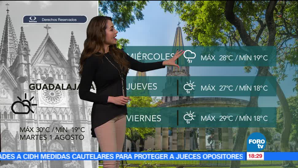 El clima de Las Noticias con Mayte Carranco