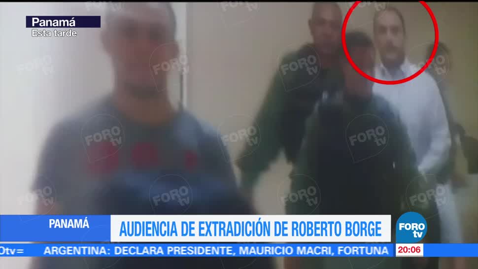Llegada Exgobernador Roberto Borge Audiencia Panamá