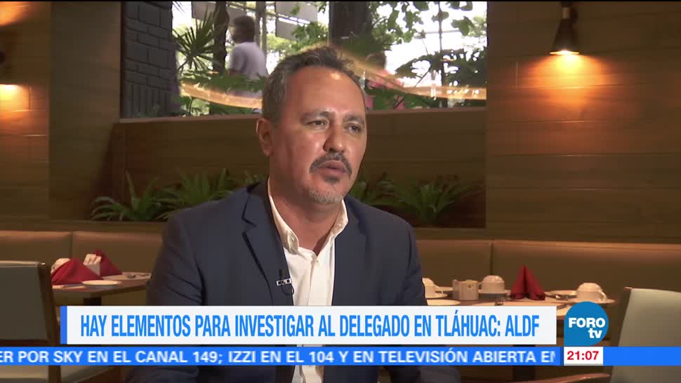 Elementos Investigar Delegado Tláhuac ALDF Rigoberto
