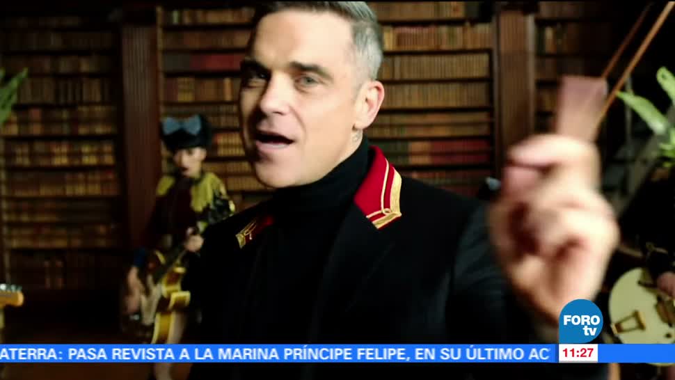 #LoEspectaculardeME: Robbie Williams aclara que su cambio físico es por una enfermedad