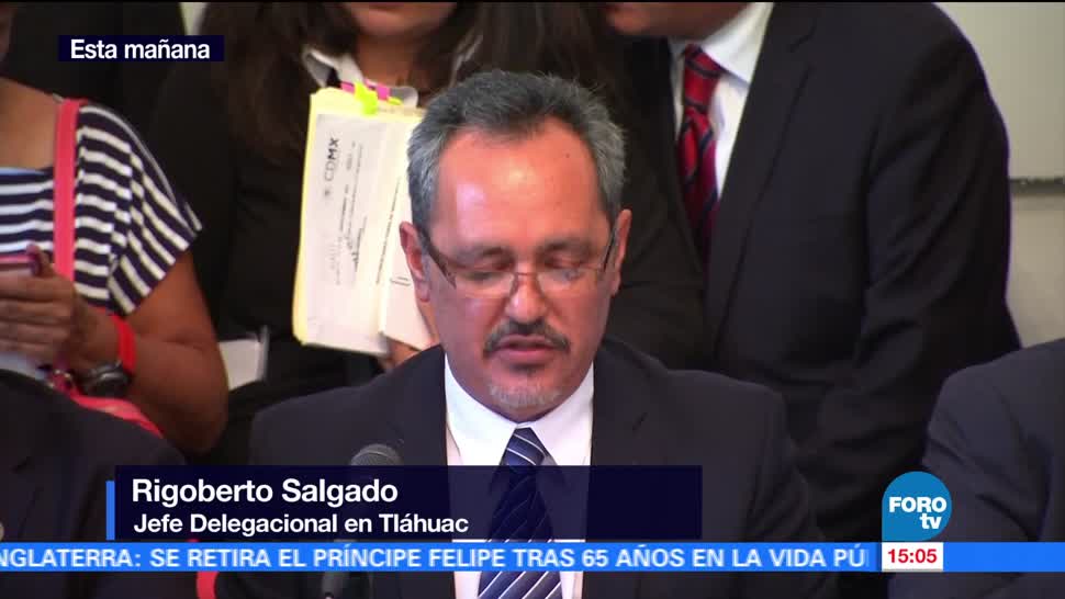 Comparece delegado Tláhuac Asamblea Legislativa CDMX