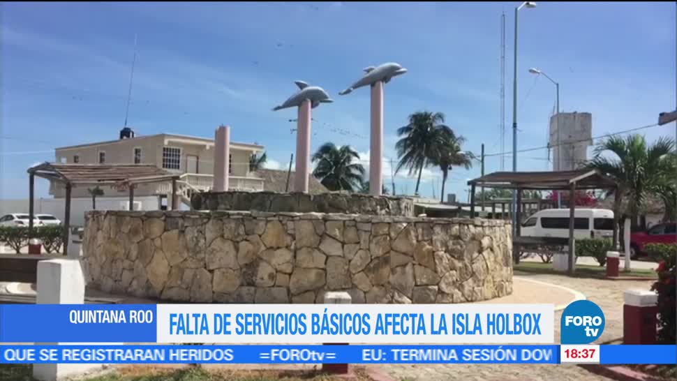 Isla Holbox servicios básicos Quintana Roo