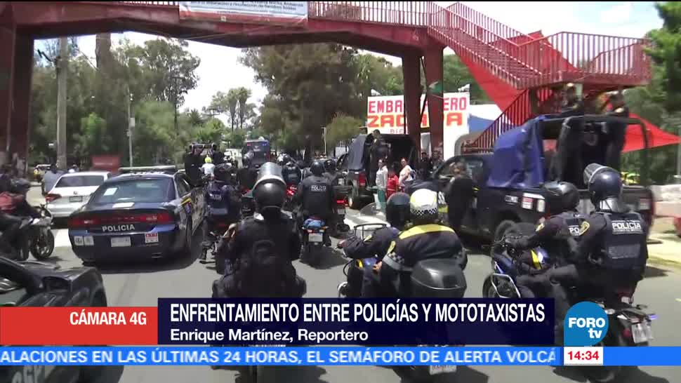 Termina operativo contra mototaxistas en Xochimilco