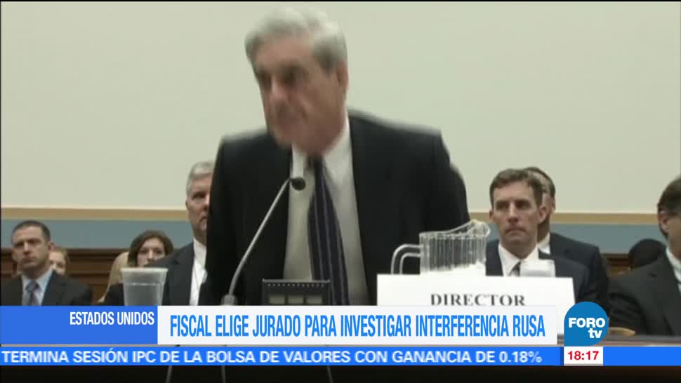 Mueller elige jurado para investigar la injerencia rusa