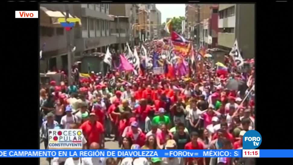 Chavistas Llegan Ceremonia Instalacion Asamblea Constituyente
