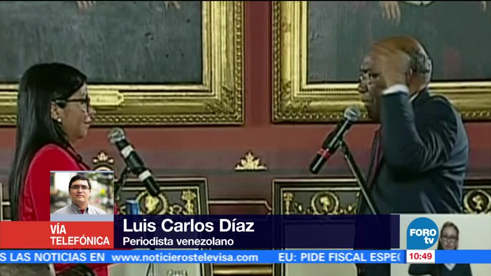 Destituyen Luisa Ortega Fiscal General Venezuela Asamblea Nacional Constituyente Tarec William Saab