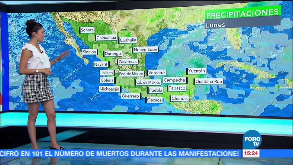Clima Tres Daniela Alvarez Noticias Alerta Naranja Tormenta Tropical Franklin