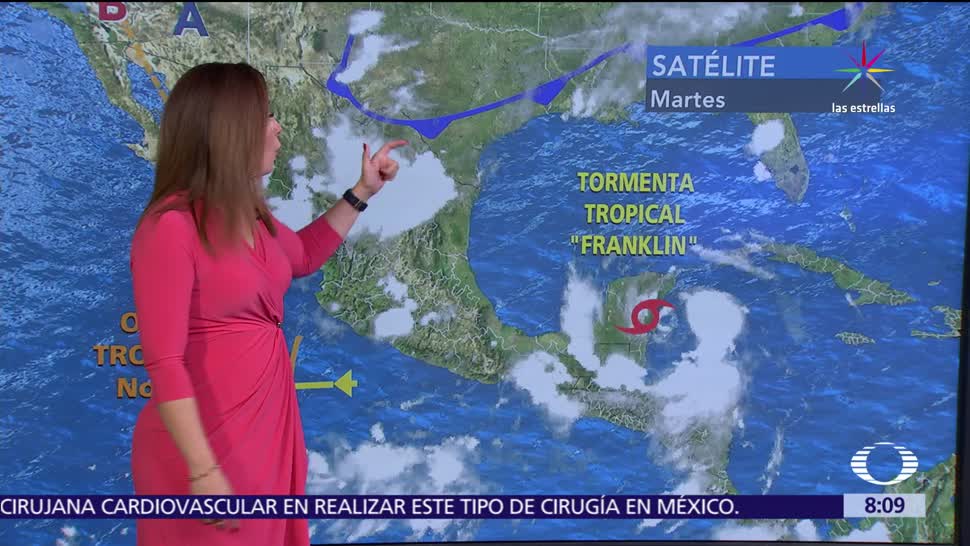 Franklin, causará, lluvias, Campeche