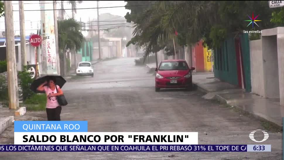 Yucatán, daños, tormenta, Franklin