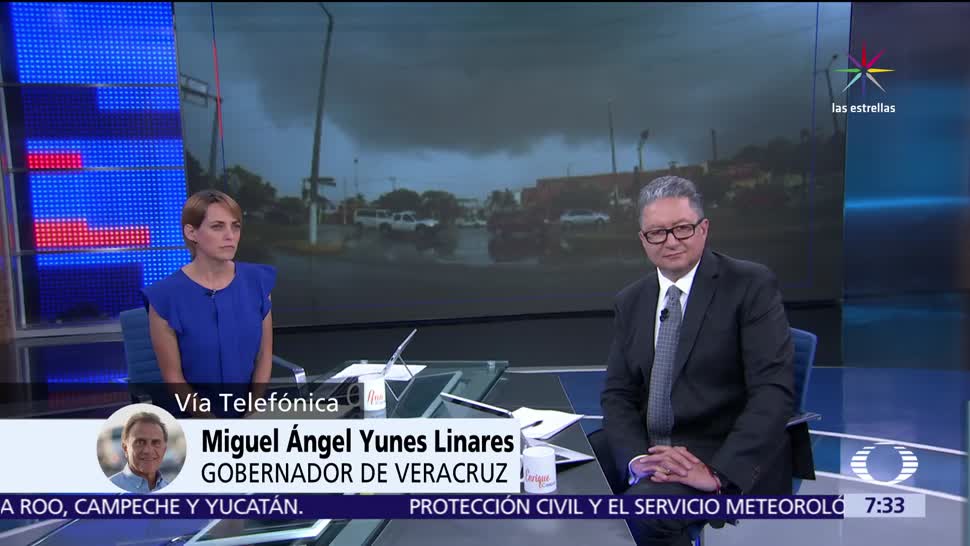 Gobernador, Veracruz, tormenta, Franklin