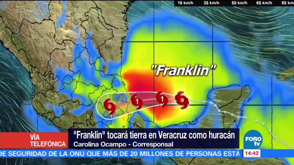 Suspenden actividades escolares Veracruz llegada Franklin