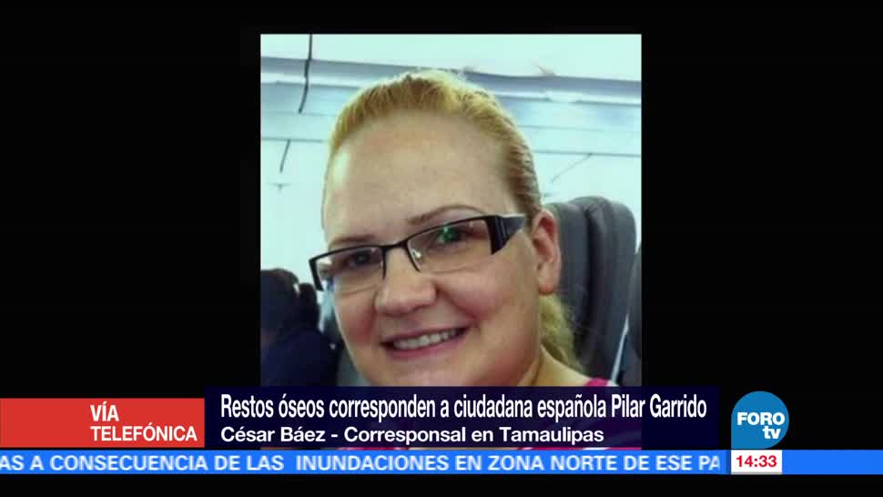 Confirman Muerte Española Pilar Garrido Autoridades Tamaulipas