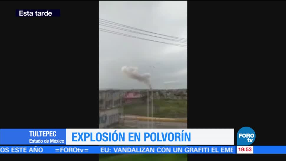 Reportan Explosion Casa Tultepec Edomex