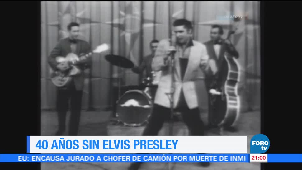 Efeméride En Una Hora Muerte de Elvis Presley