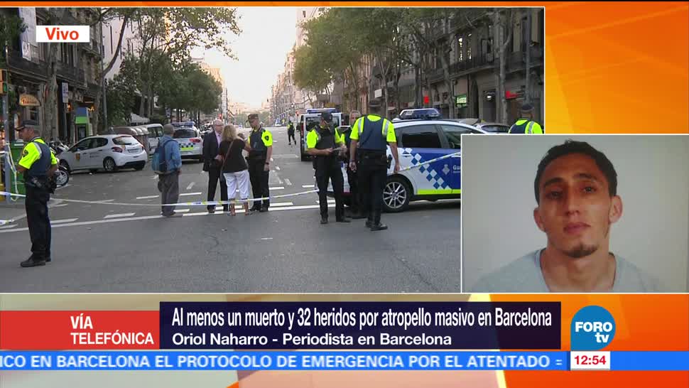 Reportan, segundo, atropellamiento, Barcelona