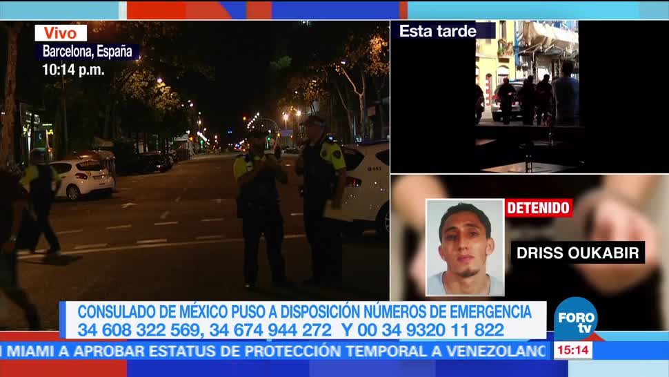 Continúan trabajos rescate seguridad Barcelona atentado