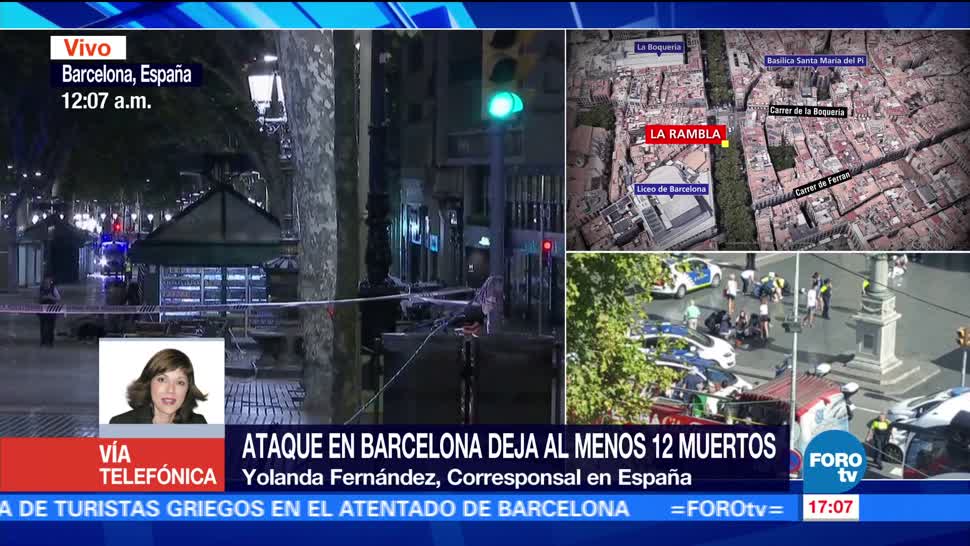 prófugo conductor atentado Las Ramblas Barcelona