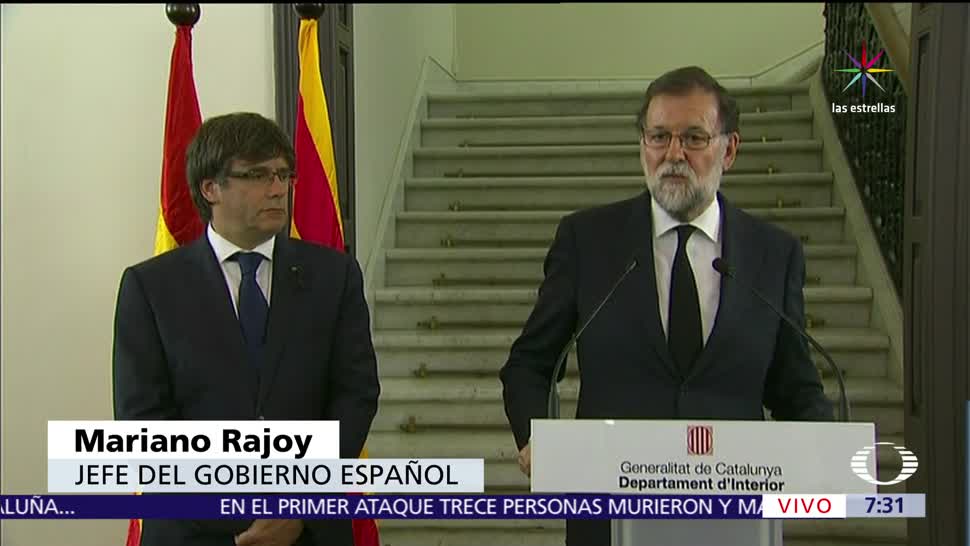 Rajoy Mayor Celeridad Esclarecer Atentados España
