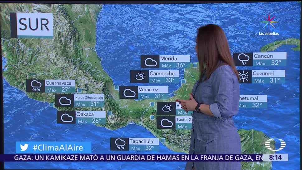 Clima Al Aire Pronostican Tormentas Noroeste Occidente Sur Mexico