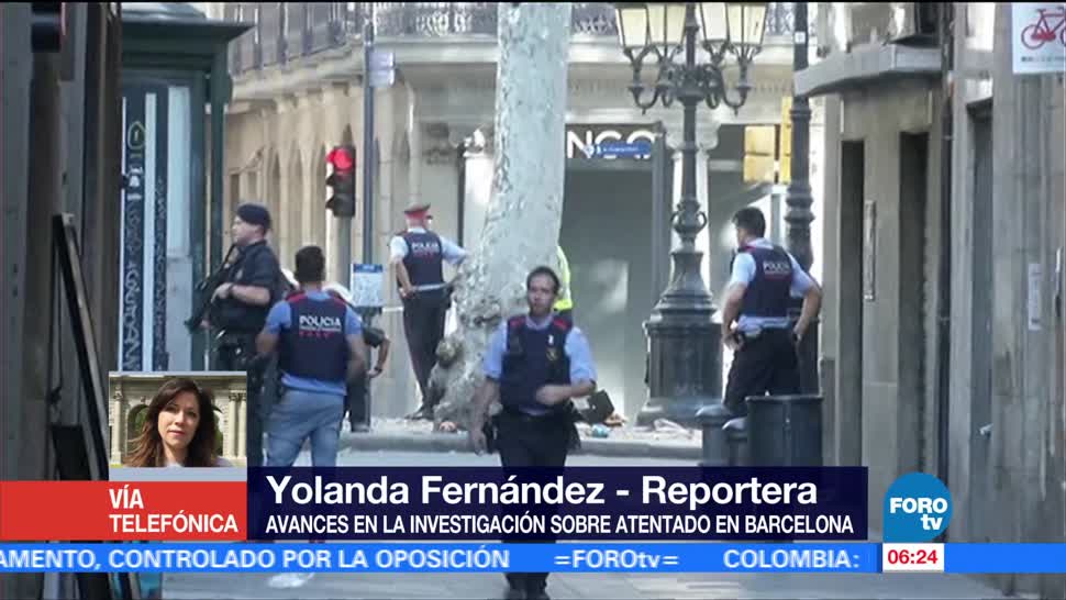 Avances Investigacion Atentado Barcelona Yolanda Fernandez