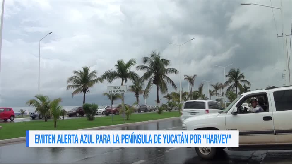 Campeche en alerte por tormenta tropical Harvey