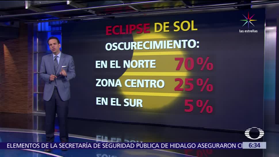 Eclipse, solar, México, apreciará