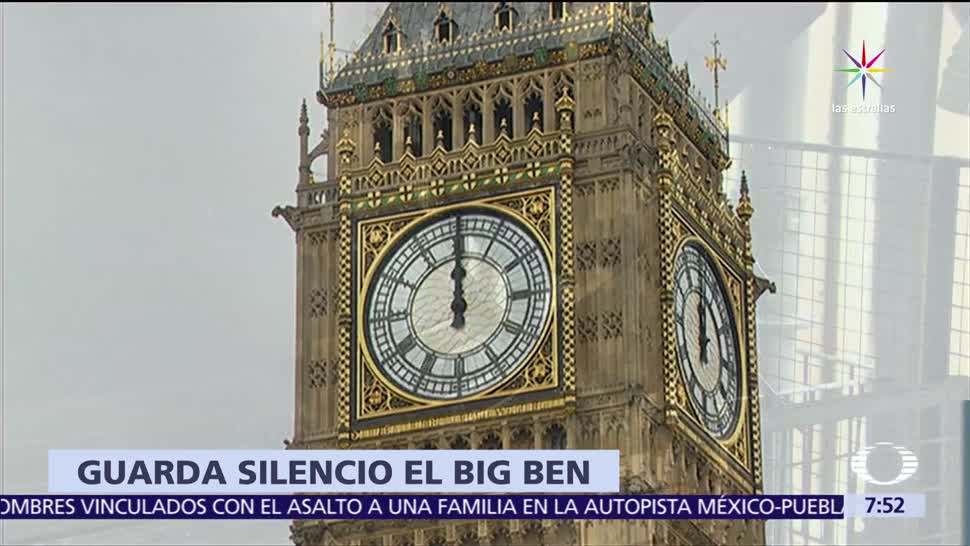 Big Ben, guardará, silencio, años